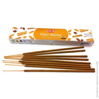 Аромапалички HEM Аромапалочки Пало Санто Аромат для дому Пахощі (34624) Аромапалички HEM Аромапалочки Пало Санто Аромат для дому Пахощі (34624)