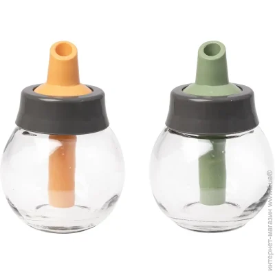  Herevin Sugar Dispenser-Peach-Green, 0.18  (131661-150)