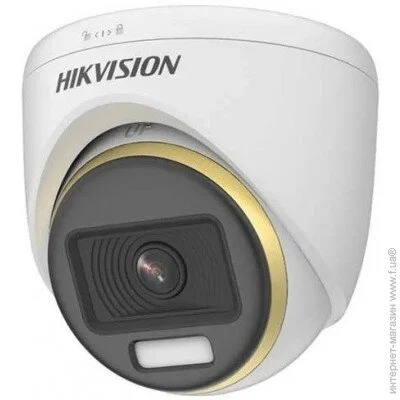   Hikvision 2 MP ColorVu Turret  DS-2CE70DF3T-PF 3.6 mm