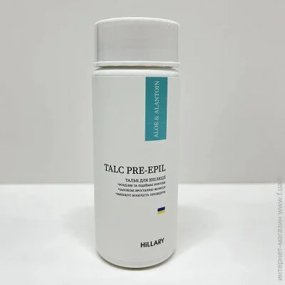           Talc pre-epil Aloe & Alantoin Hillary 100  (2314928697234)