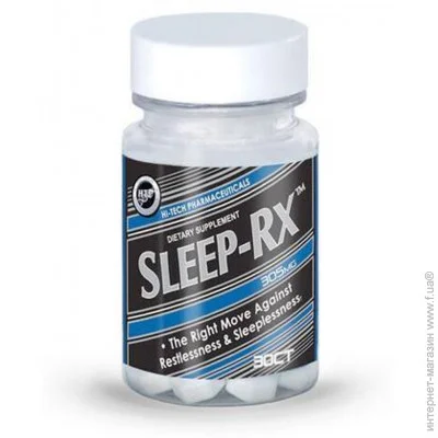Спеціальна добавка Hi-Tech Pharmaceuticals Натуральна добавка Sleep Rx 30 таблеток Спеціальна добавка Hi-Tech Pharmaceuticals Натуральна добавка Sleep Rx 30 таблеток