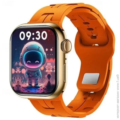 HK 9 Mini IP67 Orange Smart Watch