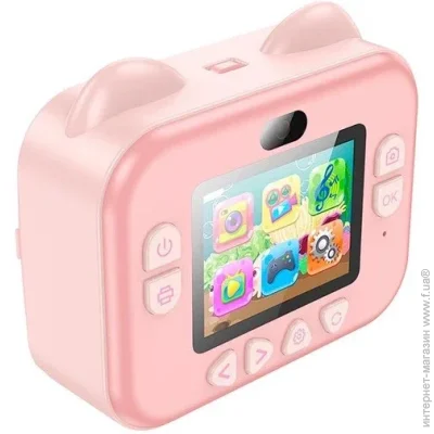 Hoco   DV204 Dual-Camera Children Printing Camera Pink (2502285758)