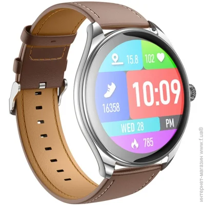   Hoco Y22 AMOLED Smart sports watch Bluetooth V5.3/IP67 JL7012A6 Silver (34901_3344265)