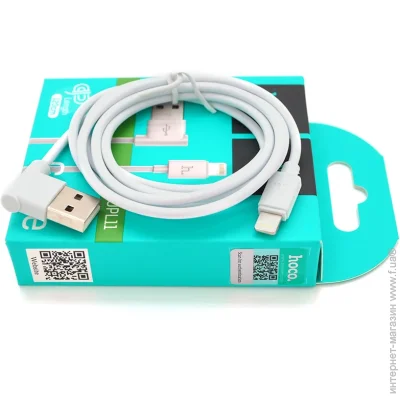  Hoco UPL11 Lightning-USB 2.1A 1.2m White