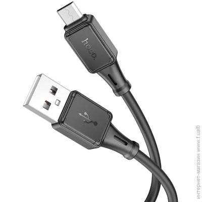 Hoco  X101 Silicone, Micro-C-USB, 2,4,  1, Black, BOX
