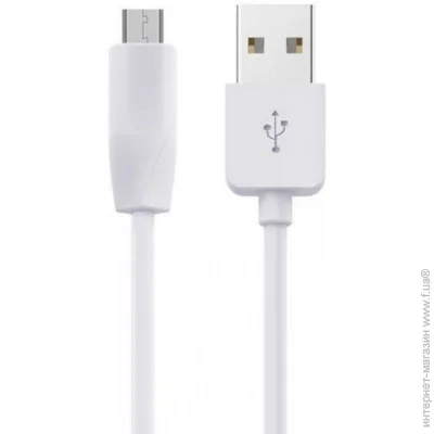 Hoco  X1 Pisces Cable USB to MicroUSB 2A 2m White (1818606607)