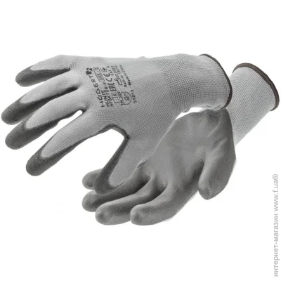 Hoegert Перчатки с покрытием полиуретан 2XL (11) HT5K758 Hoegert Перчатки с покрытием полиуретан 2XL (11) HT5K758