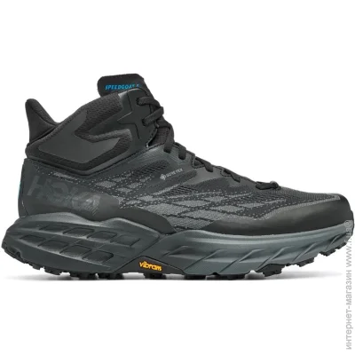  Hoka  M Speedgoat 5 Mid GTX 47.5 Black/Black (1092-195719633752)