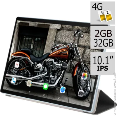 Hoozo - LTE Tab232 Grey 2/32 DUAL SIM 10.1" IPS c 