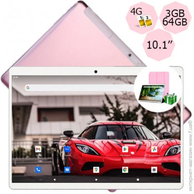 Hoozo  -  S 364 LTE Pink 3GB/64GB IPS 10.1" + -