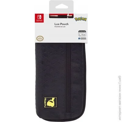 Hori Lux Pouch Pikachu for Nintendo Switch Lite Officially Licensed by Nintendo (77822)
