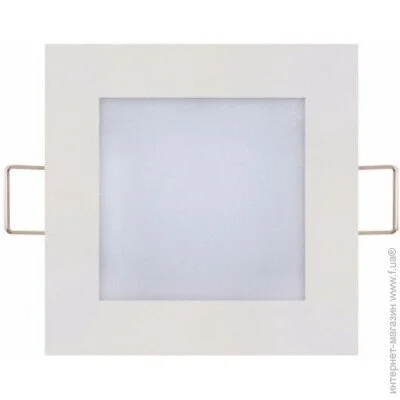   LED HOROZ ELECTRIC "SLIM/Sq-3" 3W 6400K