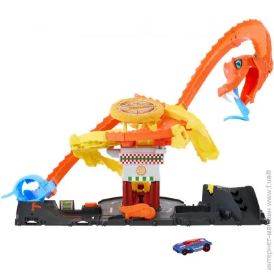 Трек Hot Wheels Игровой набор Атака кобры HTN81 Трек Hot Wheels Игровой набор Атака кобры HTN81