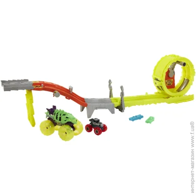Hot Wheels  Mattel "  "  "Power Smashers" Monster Trucks HXT05