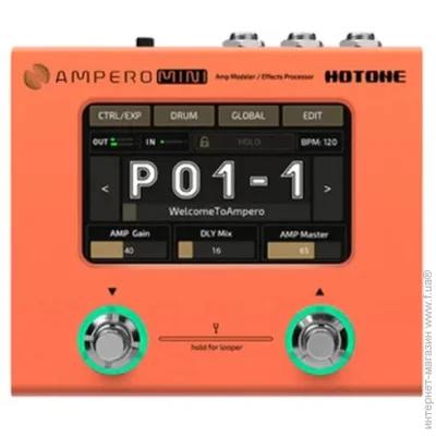 ó     HOTONE AUDIO AMPERO MINI ORANGE