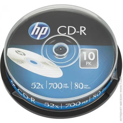 HP CD-R  (69308 /CRE00019-3) 700MB 52x, , 10 