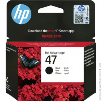  HP  HP No.47 DJ 4825/4826/4828/4829/4877 Black (6ZD21AE) Black