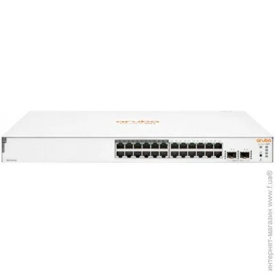  HP Aruba Instant On 1830 24G 12p CL4 PoE 2SFP 195W Switch (JL813A)