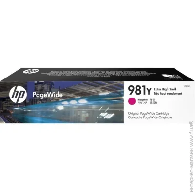 HP  PageWide 981Y Magenta 16K, Enterprise 556/586 (L0R14A)