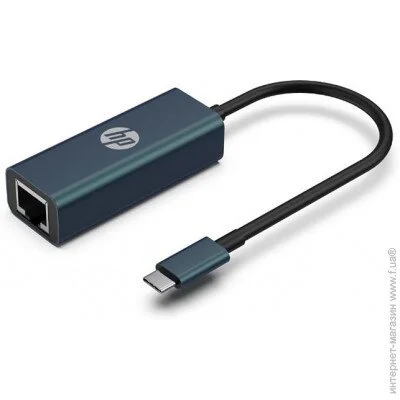   Ethernet  USB3.1 Type-C-> Ethernet RJ45 1000 Mb HP (DHC-CT208)
