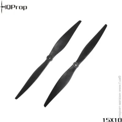    HQProp 15x10 CCW Black-Glass Fiber Reinforced Nylon (15X10-GRN)