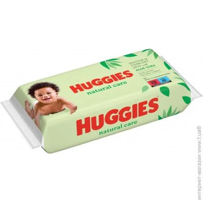 Huggies    Natural Care 56 .