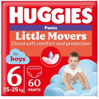  ϳ- Huggies Pants  6   (15-25 ), 60  (5029053564142)