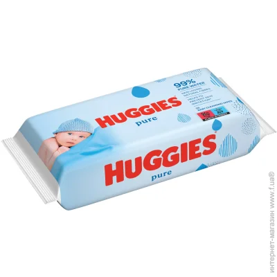   Huggies Pure 56.