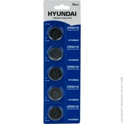  Hyundai CR2016 Blister 5 (HT7009016)