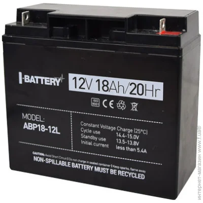    I-Battery ABP18-12L 12V/18Ah AGM