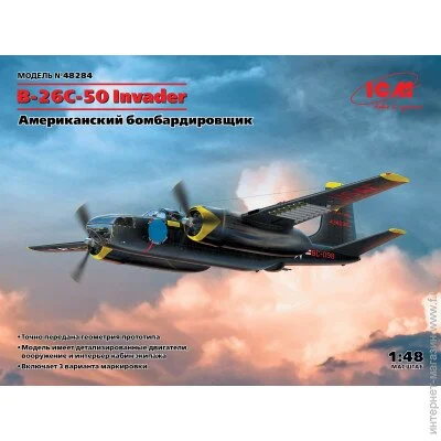  1:48  - ICM -   B-26-50 Invader (  ) 1:48 (ICM48284) 
