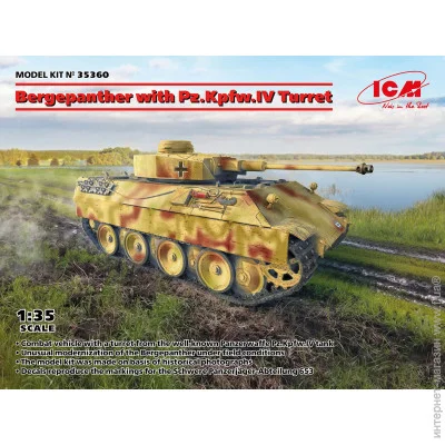  ICM  Bergepanther   Pz.Kpfw.IV 1:35 (ICM35360)