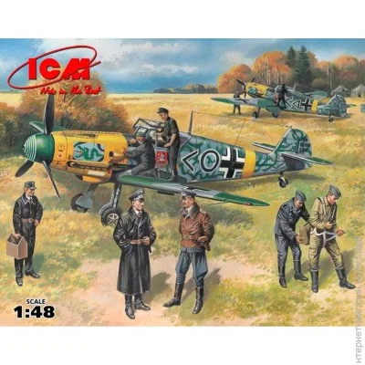  1:48  - ICM -   Bf-109F-2       1:48 (ICM48803) 