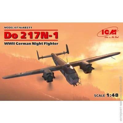  1:48  - ICM - Do 217N-1,      1:48 (ICM48271) 