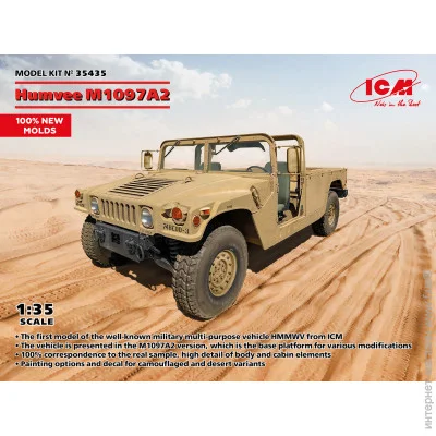  ICM    Humvee M1097A2 1:35 (ICM35435)