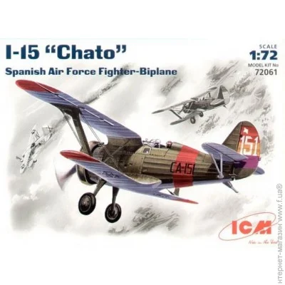  1:72  - ICM -   I-15 "Chato" 1:72 (ICM72061) 
