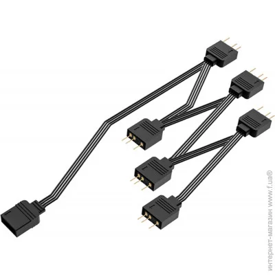    ID-Cooling FS-06 ARGB Splitter 1-6