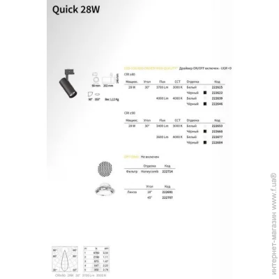   Ideal Lux QUICK 222622