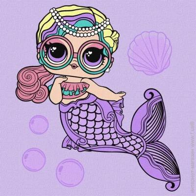    "L.O.L. Surprise! Mermaids Miss Sea"  KHO6263, 4040  (95518)