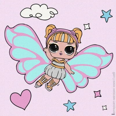 ideyka    "L.O.L. Surprise O.M.G. Fairies Skystarling" KHO1092, 4040 