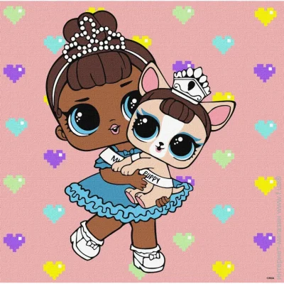 ideyka    "L.O.L. Surprise TroopSurprise Miss Baby With Miss Puppy" KHO6291, 4040 