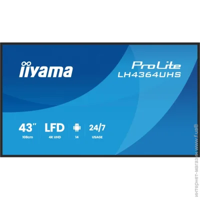  Iiyama 42.5 " LH4364UHS-B1AG