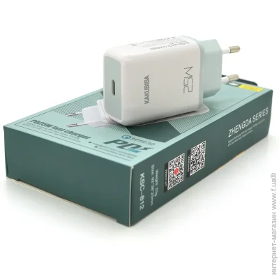   Ikaku  AC100-240V KSC-812 Zhengda Series PD25W Charger, White, Box