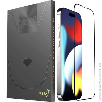   iLera DeLuxe Full Cover Glass  Apple iPhone 15 Pro (iLFCDL15Pr)
