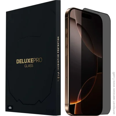   iLera DeLuxe Incognito FullCover Glass  Apple iPhone 16 Pro Max (iLInDL16PRM)