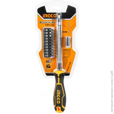 25   Ingco     10  INGCO (000143379)   (Torx),  (Phillips),    (Pozidriv),  (Hex),  (Slotted)