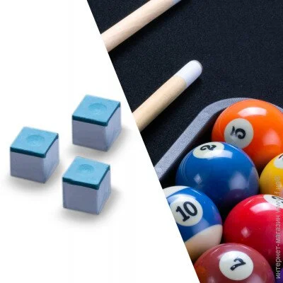 Insportline Бильярдный мел Tizato 3шт. (23801) Insportline Бильярдный мел Tizato 3шт. (23801)