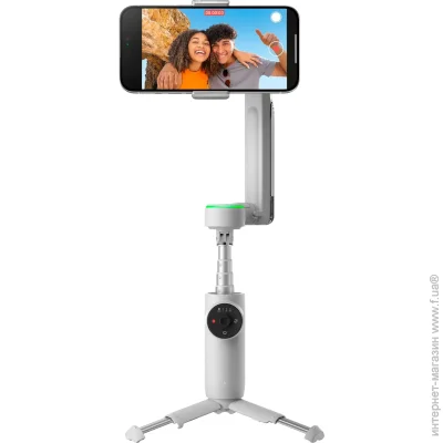 Система стабілізації Стабілізатор відеозйомки Insta360 Flow Pro Grey Система стабілізації Стабілізатор відеозйомки Insta360 Flow Pro Grey