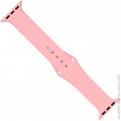   - Intaleo Silicone  Apple Watch 38/40 mm pink (1283126494338)